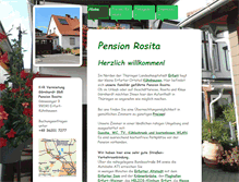 Tablet Screenshot of pensionrosita.de
